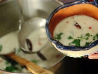 Thom Pla Kha On Fish Coconut Cream Soup with Young Galangal